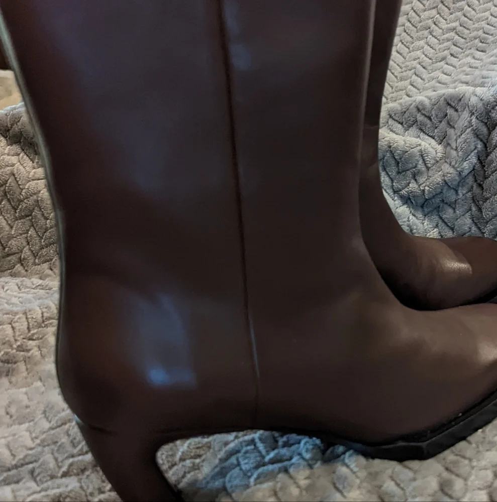 🆕New Frame Ankle Boots Size 37.5 haven't even been tried on! Dark Brown - Picture 12 of 12